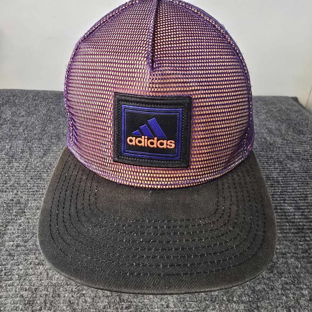 Adidas Hat Cap Snapback The Collection 1949 Climalite Purple/Orange/Black Mesh